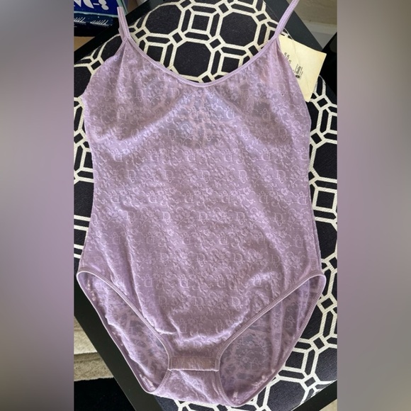 Dior Other - NWT DIOR Vintage “ D I O R” All Over Lace Bodysuit
